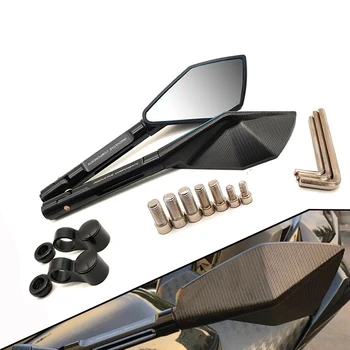 

Universal Motorcycle Mirrors Aluminum View Rearview Side Mirror For BMW S1000 R RR XR Ducati 748 916 996 998 SS 750 800 900