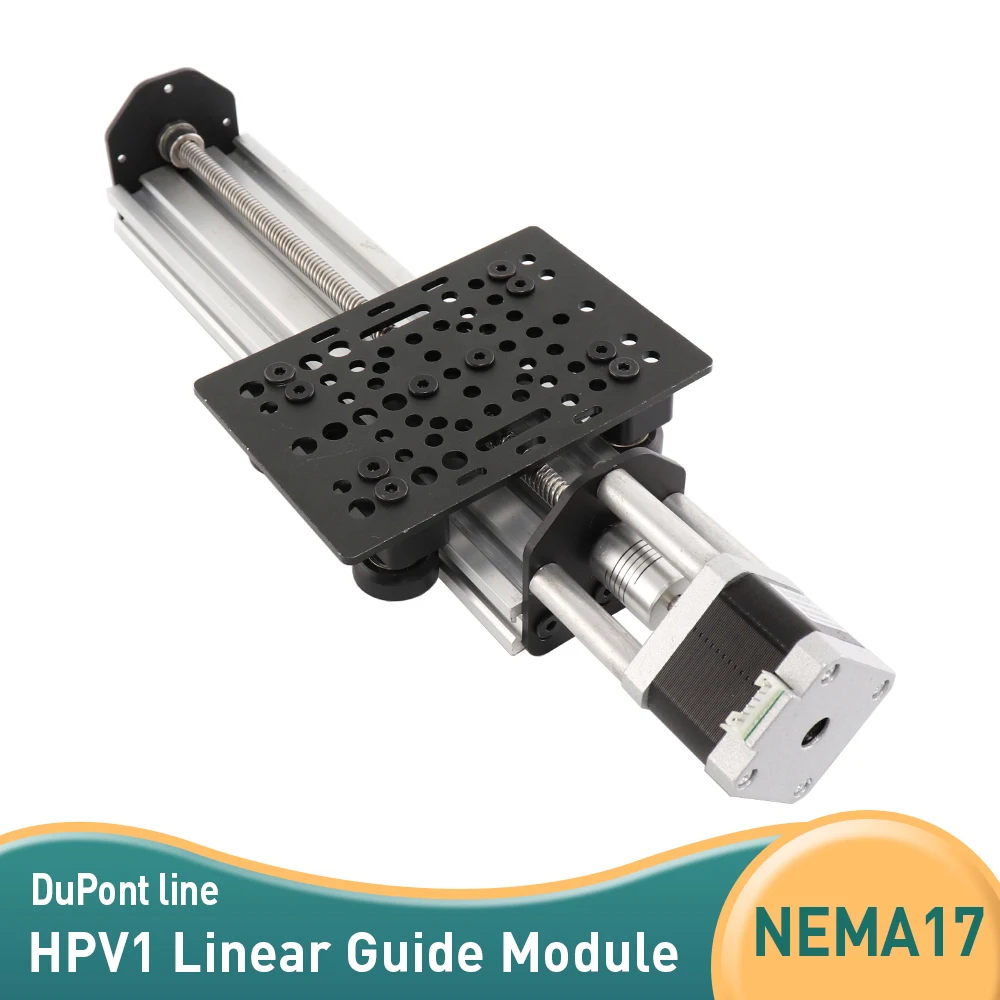 

NEMA17 Stepper motor 40mm HPV1-Slot Linear Actuator Bundle 100-300mm T8 Lead Screw Z-axis router kit 3D printer spare Openbuilds