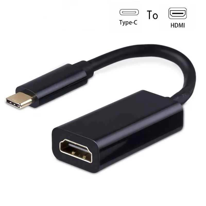 

Type-C to HDMI Adapter Male to Female Converter Cable USB 2.0 Hub LED With 4 ON/OFF Switches SD & Micro SD Card Reader