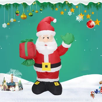 

Christmas Inflatable Santa Claus Outdoor Giant Advertising Inflatable Christmas Santa Claus Garden Yard Xmas Decoration