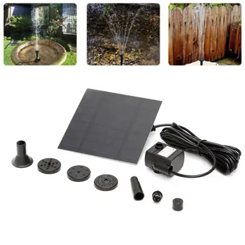 

Solar Fountain Pump For Birdbath Small Pond Fish Tank Solar Water Garden Solar 1.8W Powered Water Fountain Fountain Spray