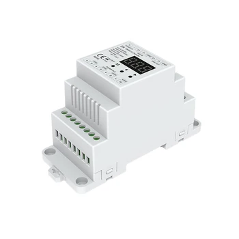 

DC 12V 24V 4CH PWM constant voltage CV DMX decoder DMX512 with display LED Controller for RGB RGBW led strip lights Tape lamp