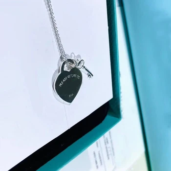 

925 Sterling Silver Necklace Fashion Jewelry men's and women's necklaces