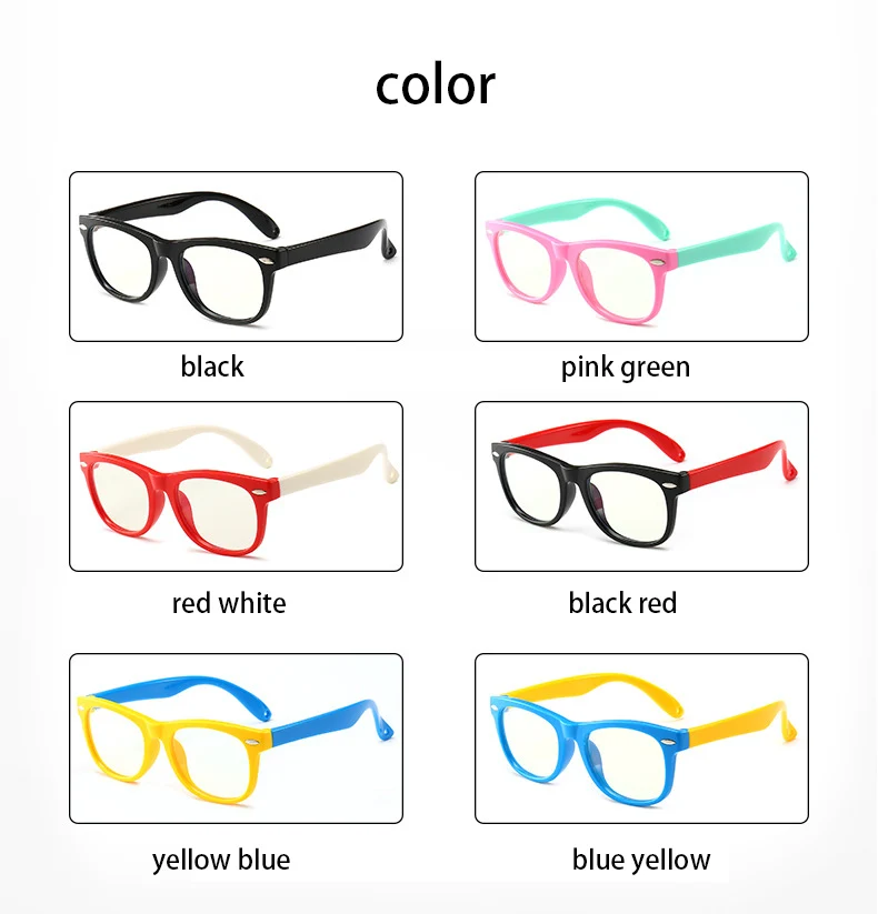 Компьютерные очки видео игровые очки анти вредные синий свет UV400 Защитные очки для детей цифровой экран