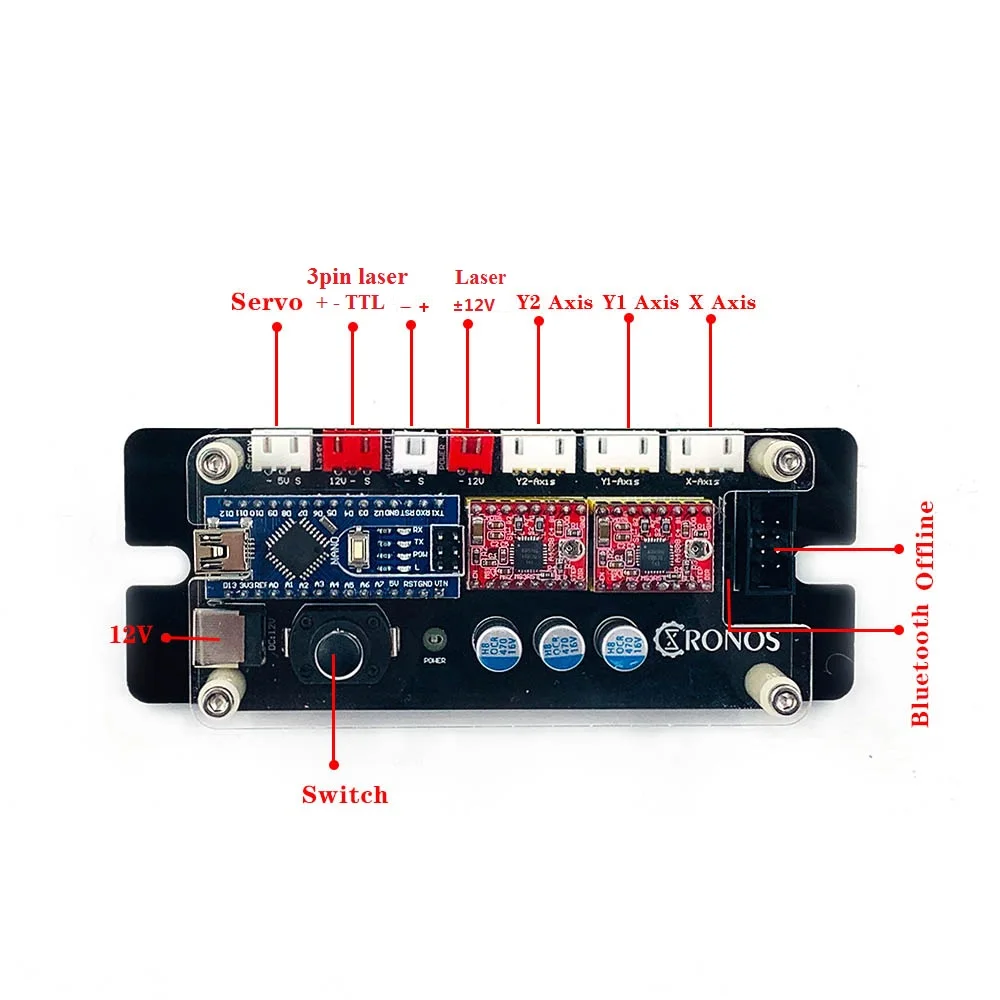 GRBL0-9-Offline-Controller-Board-2Axis-Stepper-Motor-for-CNC-3018-pro-Driver-Board-For-GRBL
