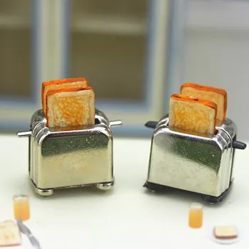 

1:12 /1:6 Dollhouse Miniature Scene Model Bread Machine Kids Pretend Play Toy Model Toys for Children Doll House Accessoires