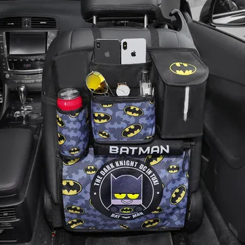

Car Backseat Organizer Kick Mats Car Seat Back Protectors For Kids Toddlers Cartoon High Quality Rear Seat Storage Bag