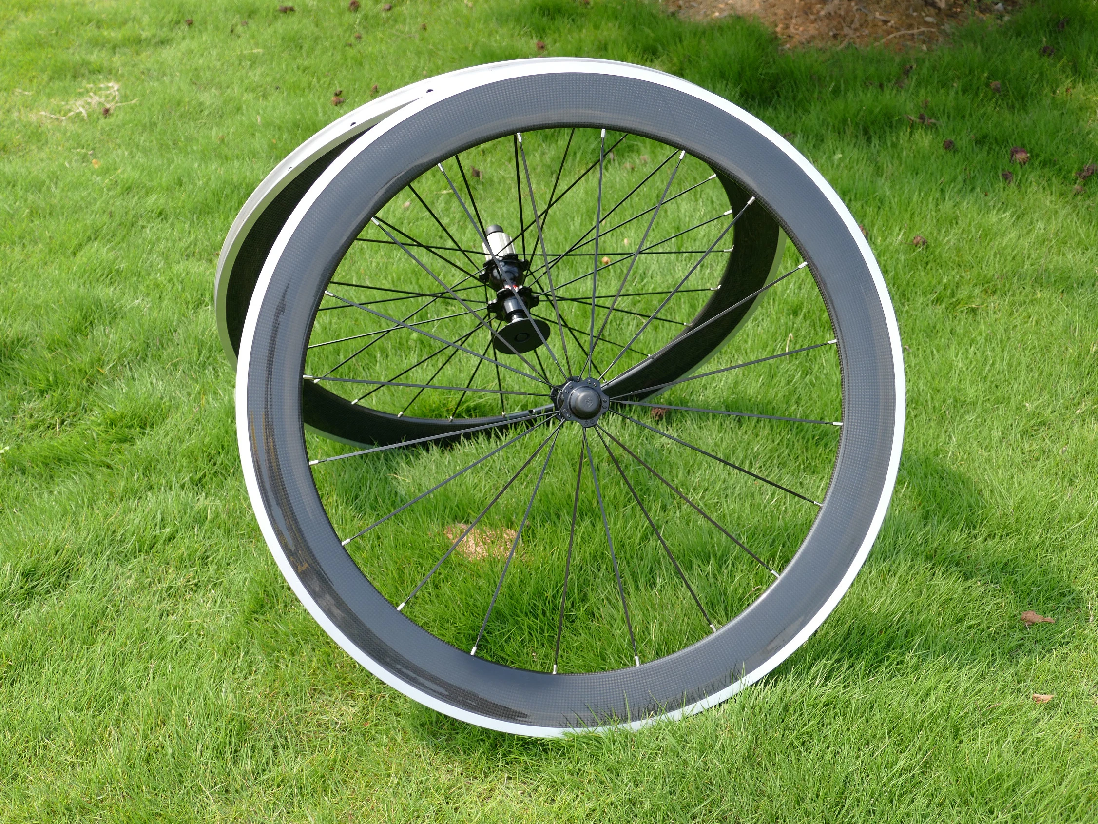 

FLX-WS-CW26 Full Carbon 700C Road Bike Clincher Wheelset Depth 60mm Toray Carbon Wheel Rim Alloy Brake Side Rim Width 21mm