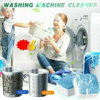 

Washing Machine Cleaner Washer Cleaning Remover Detergent Effervescent Tablet Washer Cleaner