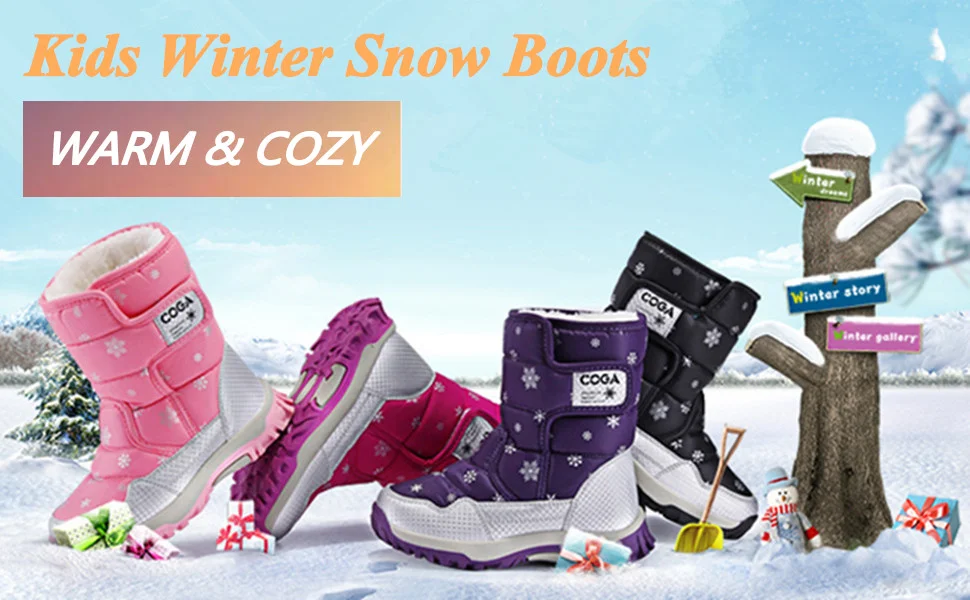 Kids warm boots