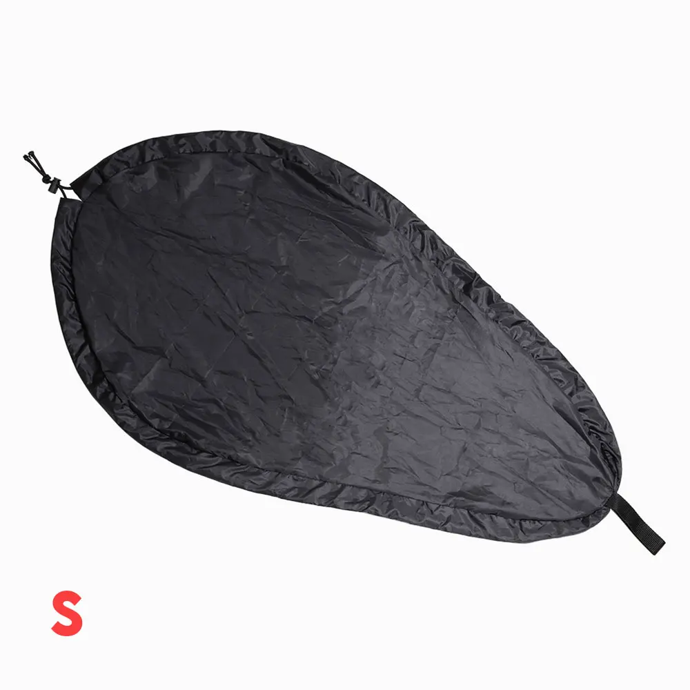 S Навесной чехол Крышка кабины рыболовные спортивные инструменты Canoe прочная нескользящая крышка аксессуары для лодки полиэфирное покрытие серебряная ткань - Цвет: S