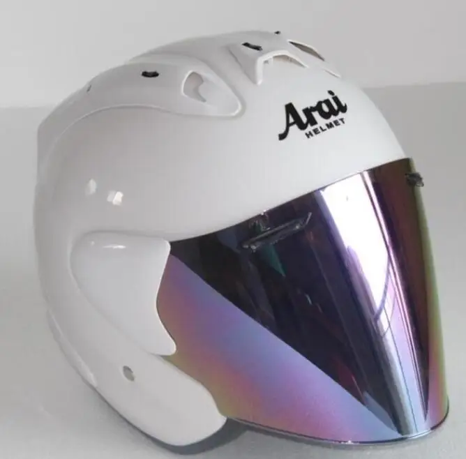 Топ горячий ARAI R3 шлем мотоциклетный шлем половина шлем с открытым лицом шлем-каска для мотокросса Размер: S M L XL XXL
