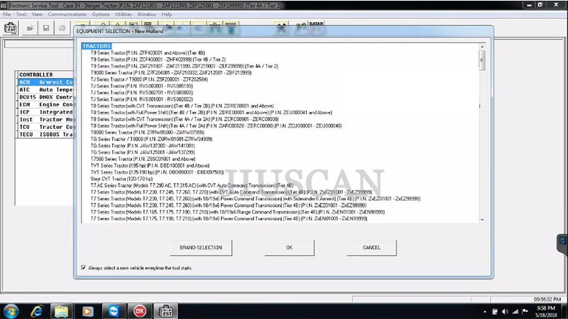 JIUSCAN новая Голландская электронная служба диагностические инструменты с CNH EST9.0engineering белый CNHDPA5kitdiagnostictoolCF19/t420laptop
