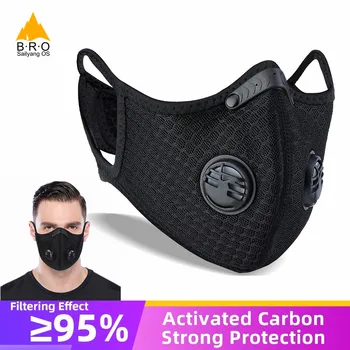 

Men Women Cycling Dustproof Face Mask Outdoor Sport Windproof MTB Road Bike Masks Anti Pollution Breathable Bicycle Hiking Mask