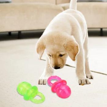 

2Pcs Multifunction Pet Pet Puppy Molar Clean Teeth Toy Pacifier Chew Playing Training Toys Dog Cat Puppy Suction Cup Dog Toy