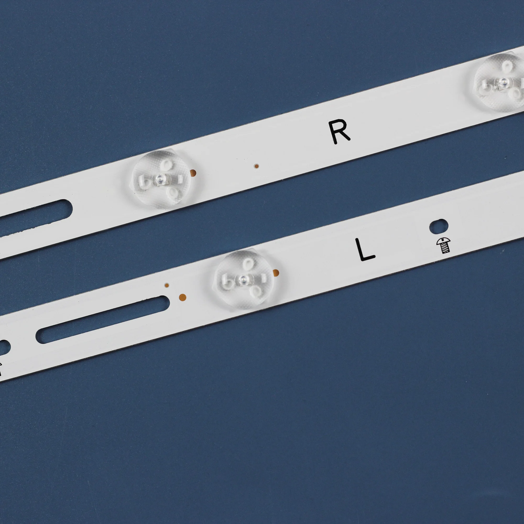 Conjunto Tira Retroiluminação Led para 49put4900 49pfs5301 49puf6701 Evtlbm490e0601-ak r Evtlbm490e0501-aj 01n27 01n28 Lbm490e0601 12 Peças - Imagem 2