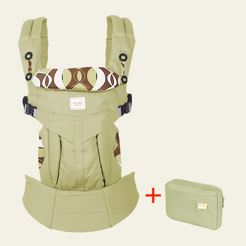 2 Omini эргономичная 360 переноска для малышей Backpacks0-36 месяцев, переносная детская переноска на лямках, хлопковая переноска для новорожденных - Цвет: 2