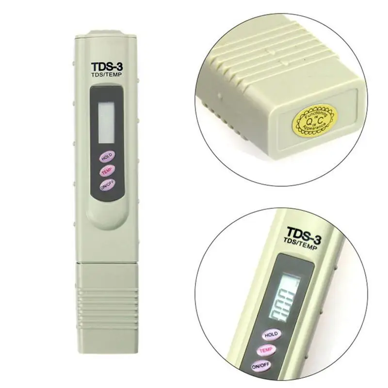 TDS-3 TDS Pen Portable Digital TDS Meter Filter Measuring Water Quality Purity Tester Tds Meter