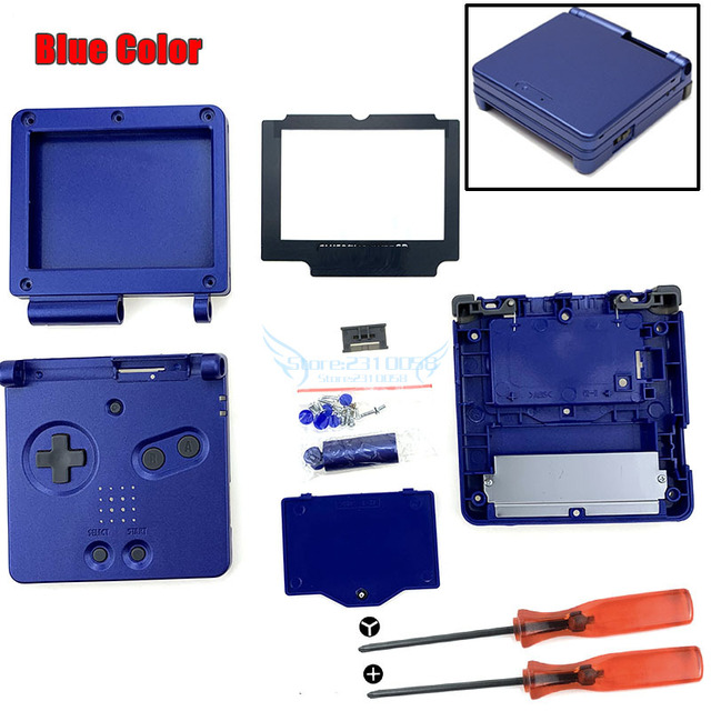 New For GBA SP Housing Shell Case Replacement Full Cover Set For Nintendo GameBoy Advance SP Accessories Dropshipping