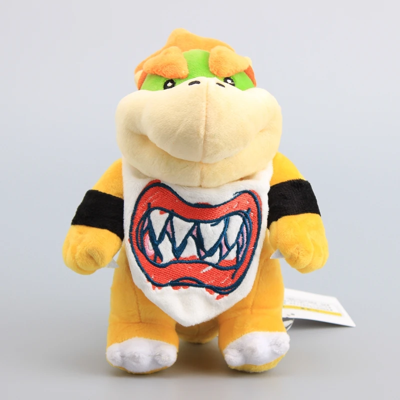 super mario bowser jr plush