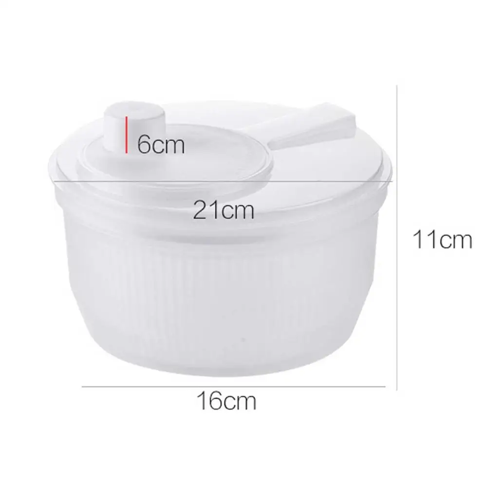 Vegetables Dryer Salad Spinner Fruits Basket Fruit Wash Clean Basket Storage Washer Drying Machine Useful Kitchen Tools
