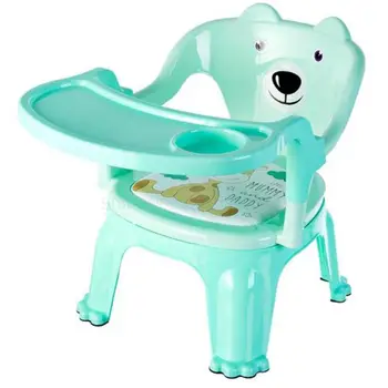 

Children's Backrest Is Called A Small Bench Anti-skid Cartoon Baby Stool. Eat Safely. Household Chair Is Thicker For 1-3 Years O