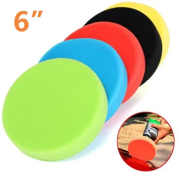 

Kit Polishing pads Buffing 5pcs Set Car Detailing Automotive Tools Round