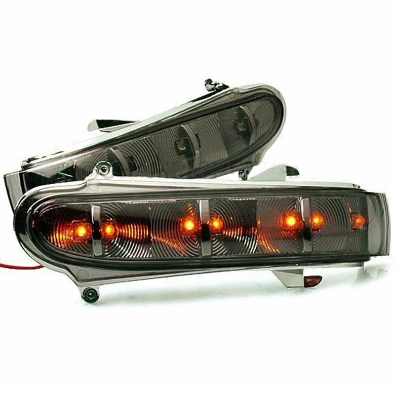 Автомобильный светодиодный светильник указатель поворота бокового зеркала 2 шт.