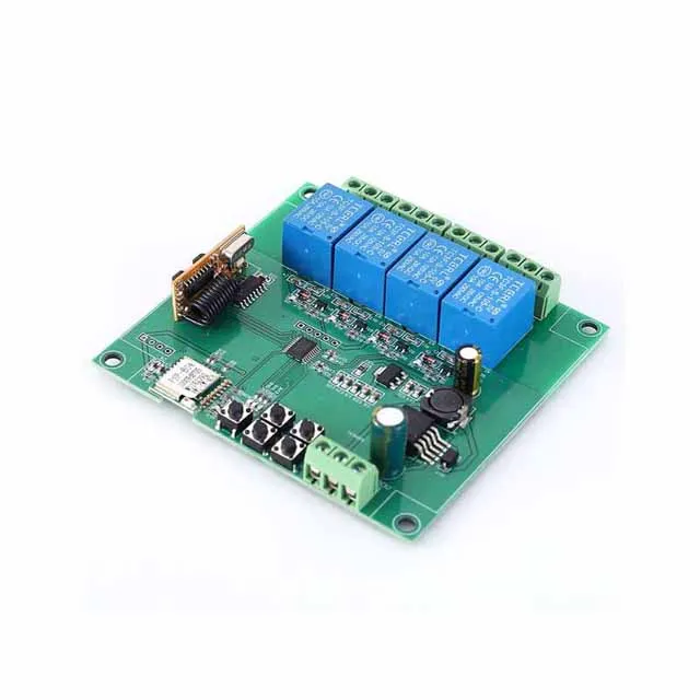 

A23-- 4CH Wireless WIFI Intelligent Control Switch DC 5V-30V 433MHz Remote Controller