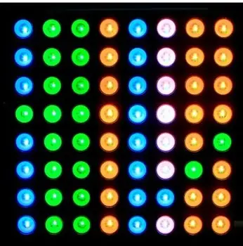

60mm Square 8*8 Red Green Blue Full-Color LED Matrix Screen - Super Bright RGB LED 60mm for Arduino