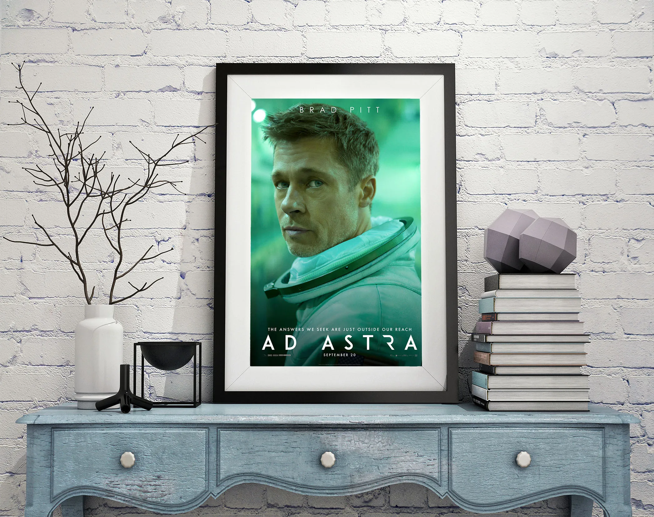 L0135 Ad Astra Классический плакат из шелковой ткани художественный Декор фотоподарок