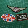 Motorcycles triumph PATCHES BADGES  for BIKER VEST IRON ON PATCHES APPLIQUE CLOTHING SHOES BADGES live to ride motorcycles patch ► Photo 2/5