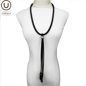 

UKEBAY New Long Tassel Pendant Necklaces Women Sweater Necklace Handmade Jewelry Ethnic Style Party Wedding Accessories Jewelry