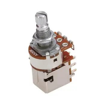 

5x A500k Push Pull Guitar Control Pot Potentiometer Electric Guitar Accessory