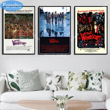 

THE WARRIORS Movie Poster Classic Movie Canvas Painting Posters and Prints Wall Art Picture for Living Room Home Decor