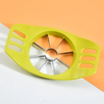 

Stainless Steel Apple Corer Fruit Splitter Kitchen Gadgets Fruit-cuttng Device Fruit Slicer Manufacturers Direct Selling