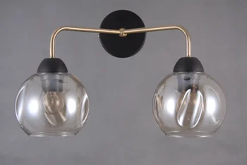 

39468-2хЕ27-BrBlCl Бра бронза с черным