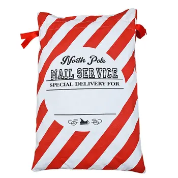 

Large Capacity christmas bag Santa Sacks Cotton Reindeer Navidad Gift Holders Candy storage Bag Christmas Decorations Home Kid
