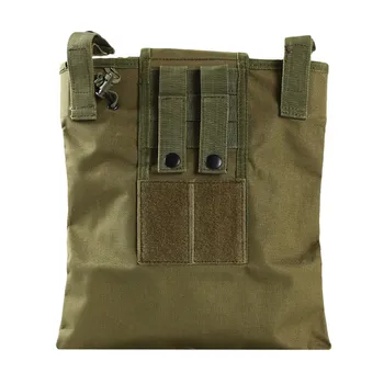 

Large Size Outdoor Tactical Camouflage Accessory Foldable Hunting Bag Nylon Waist Storage Kettle Recycle Bag For Army Equipment