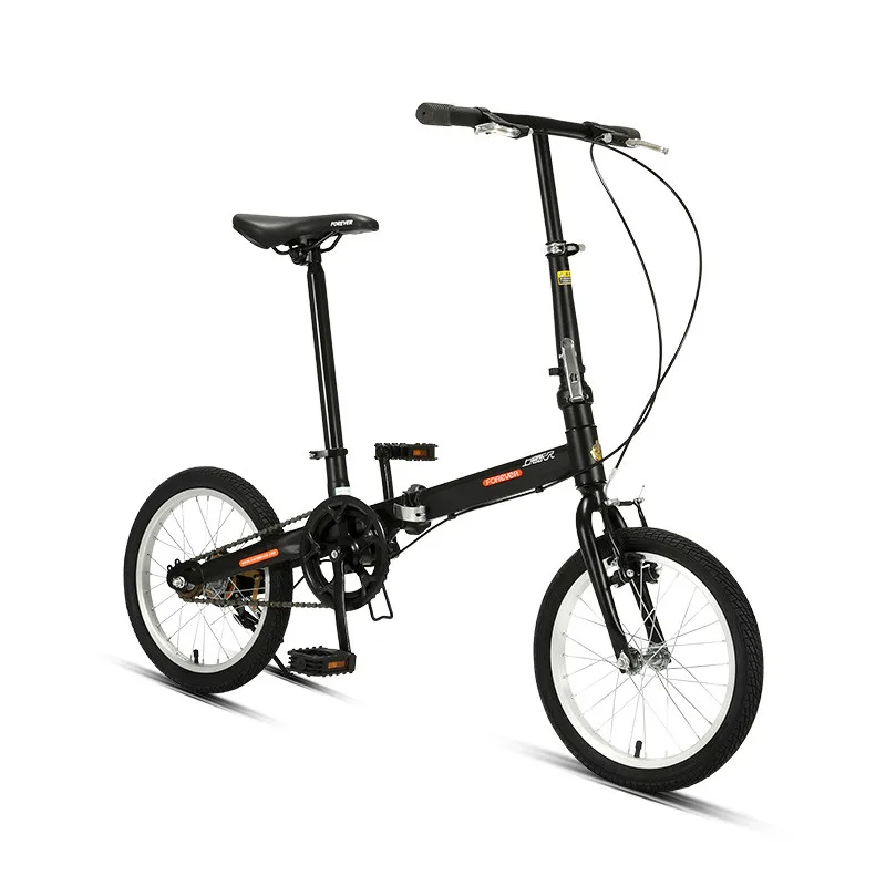 Складной велосипед для взрослых мужчин и женщин студенческий односкоростной