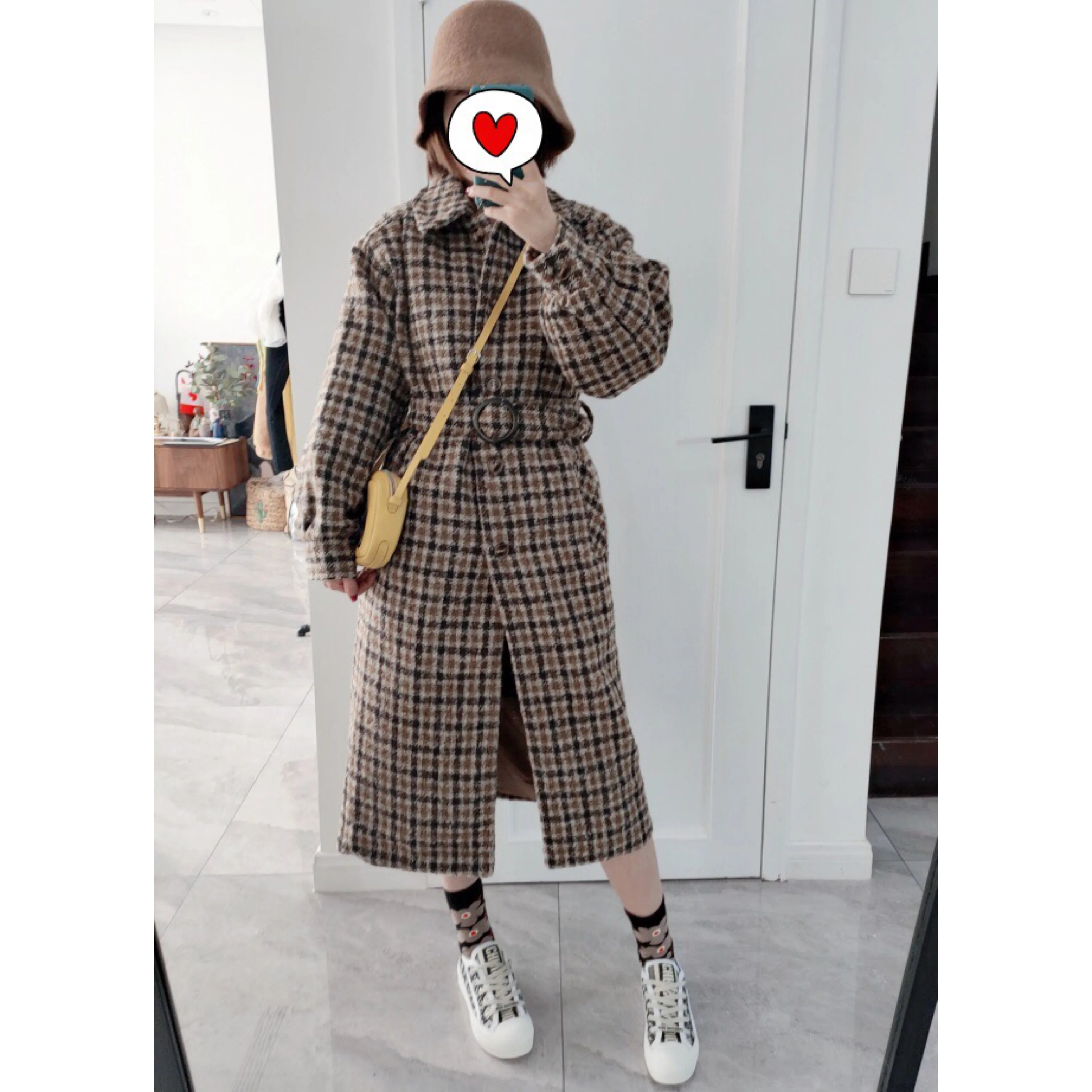 Женский свитер новинка осень-зима 2020 куртка с пышными рукавами и кукольным