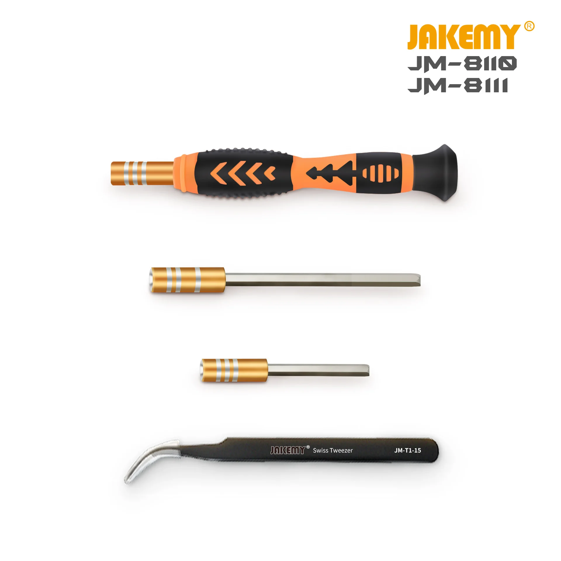 33 in 1 JM-8110 Interchangeable Precision Screwdriver Set Magnetic Screwdriver Kit Repair Tools for Laptops Mobile Devices