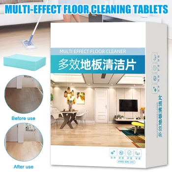 

30Pcs Cleaner Tablets Floor Tile Bathroom Remove Dust Cleaning Stains Multifunctional Water Soluble Portable Detergent Household