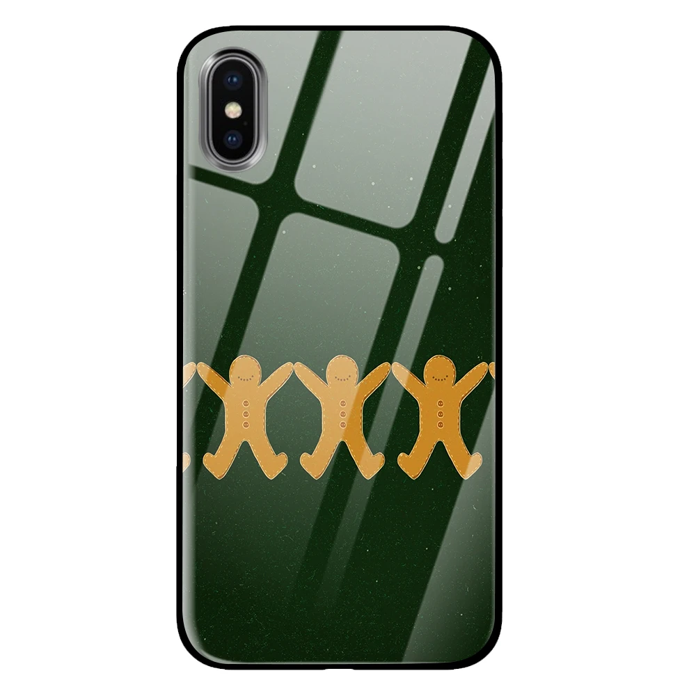 9 Роскошный Рождественский постер из закаленного стекла для iPhone 5 5S 6 6s 7 8 Plus X XS XR 11 Pro Max - Цвет: 9