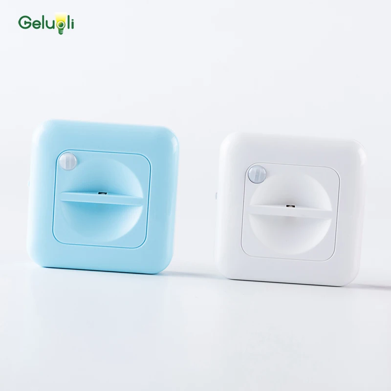 Квадратный корпус из поликарбоната аккумулятор Powerby Motion Sense PIR энергетический светильник светодиодный ночной Светильник
