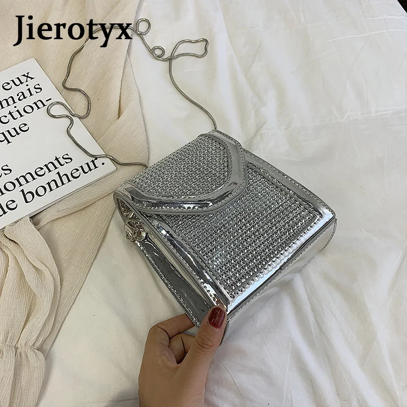JIEROTYX Стразы инкрустированные для вечервечерние модные банкетные сумки хранения