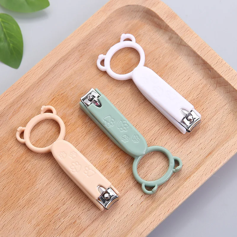1pc Nail Scissor Nail Clipper Phone Holder Creative Multifunctional