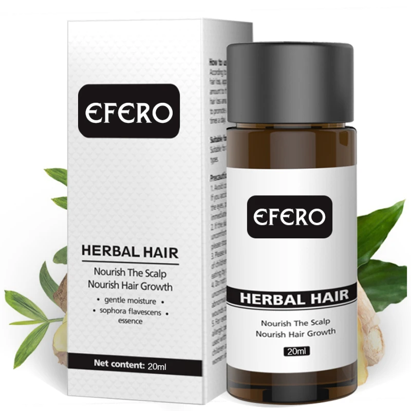 20ML Hair Loss Treatment Serum Hot Dense Hair Growth Serum Anti-Hair Loss Serum Essential Oils Hair Care Prevent Baldness TSLM1