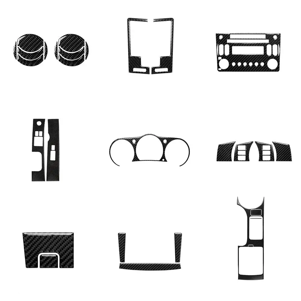 

Suitable for Nissan 350Z Z33 06-09 carbon fiber central control panel steering wheel ventilation opening lift panel decorative