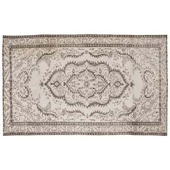 

Handmade Beige Vintage English English Area Rug 170x285 Cm-5'7''X9'4''